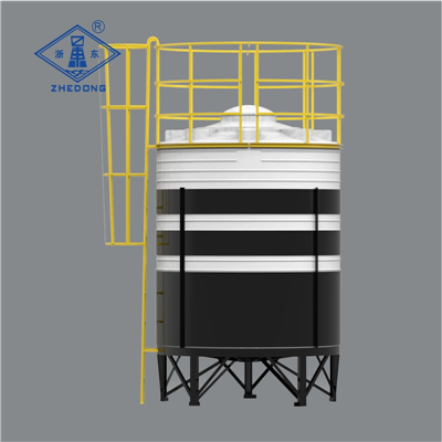 10吨塑料锥底水箱 10立方PE锥底储罐